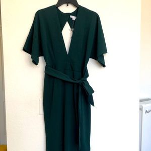 Green Backless Favlux Dress